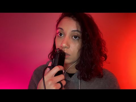 ASMR Satisfying Wet Tascam Mouth Sounds (Mic Licking & Nibbling)