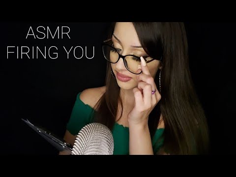 ASMR| Letting you go from your job *A tingly and relaxing meeting ♡*
