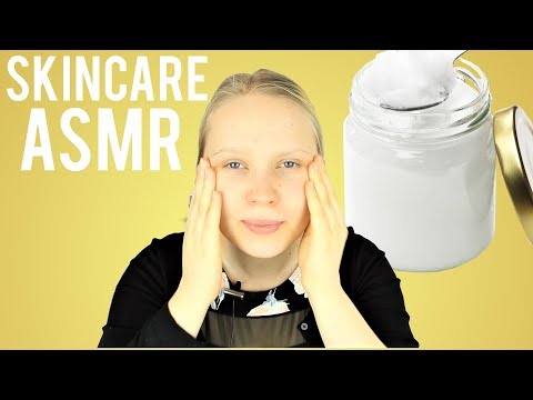 [ASMR] I Apply Creams to My Face | Skincare | Liquid Sounds, Cream Sounds, Tapping, Whispered