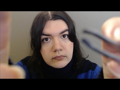 ASMR Doing Your Eyebrows (Personal Attention, No Talking)