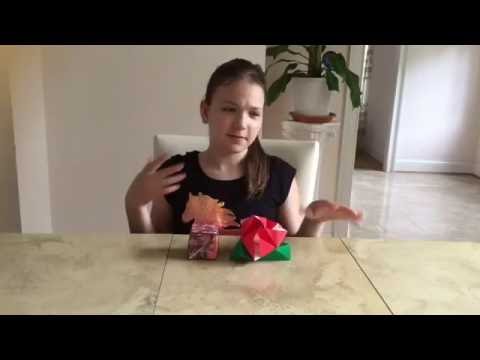 How to Make an Origami Magic Rose Cube Tutorial | Fluffy Unicorn Forever