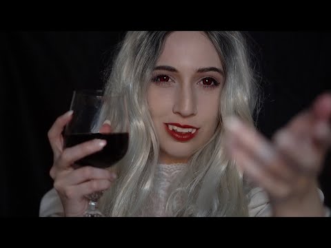 Vampiress Entrances You One Last Time • ASMR Roleplay • Feeding • Personal Attention • Hand Movement