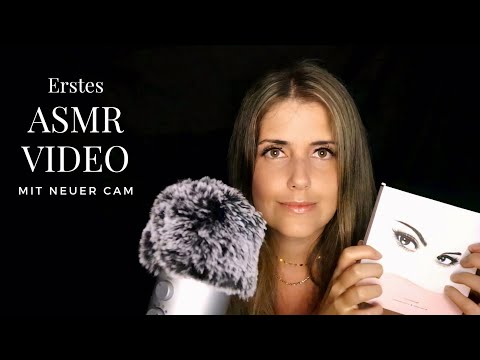ASMR deutsch | Mein erstes ASMR Video mit neuer Kamera | whispering, tapping, hand movements german