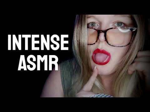 ASMR | INTENSE Fast Mouth Sounds & Tapping, Soft Speak/Whispering.