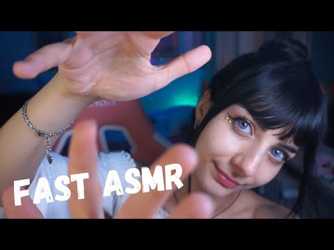 ASMR ITA 💫 Fast hand movements & mouth sounds ECHO