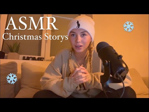 ASMR | CHRISTMAS STORYS in German ❄️🎄 whispering & relax | Müde werden | Sleepy [German] WINTER