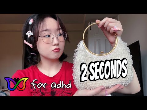 ASMR for ADHD🌻🤝🏻2 SECONDS PER TRIGGER (fast tapping, scratching, makeup application +)