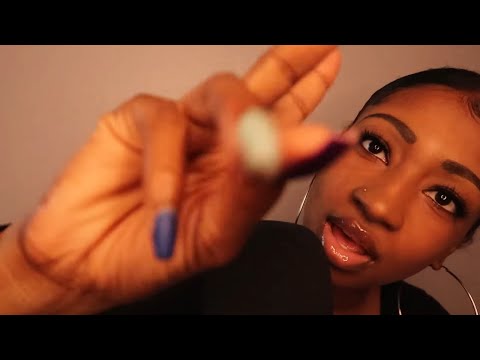 ASMR - Helping You Fall Asleep (Mouth Sounds|Trigger Words|Tapping|Hand Movements|Whispering)