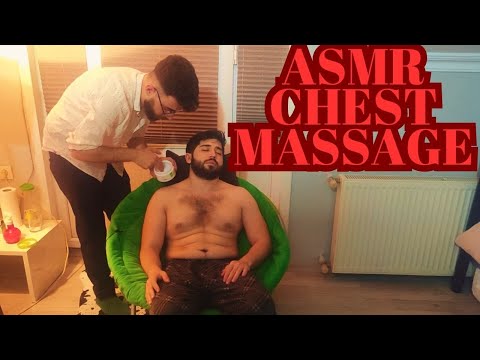 ASMR  CHEST HEAD ARM MASSAGE-AMAZİNG MASSAGE