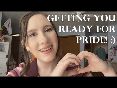 {ASMR} Getting You Ready for a Pride Parade!