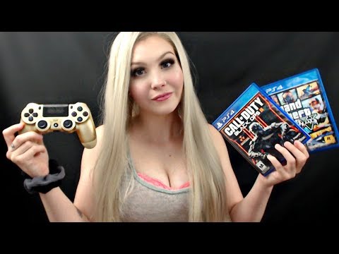 ASMR Gaming (Game Collection, Controller Sounds, Tapping On Games)