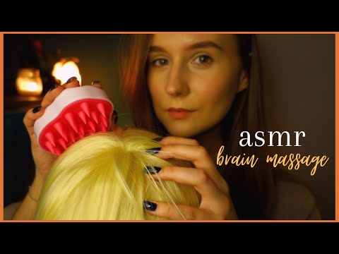 asmr po polsku 🌙 masaż głowy & mózgu ROLEPLAY 💆🏼‍♀️ *brain massage* (polish whisper, rain sounds)