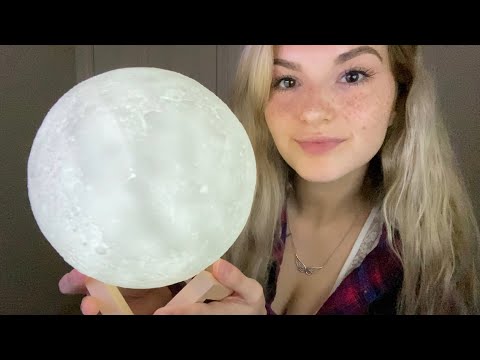ASMR Tapping & Scratching the Moon ~ Semi-Inaudible Whispering