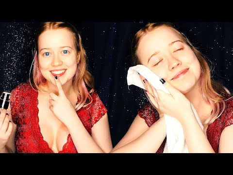 ASMR EXTREMELY SATISFYING 😍 Skincare Routine with Fair, Layred Sounds Sticky & Very Soothing 💕