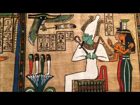 ASMR - Egyptian Papyrus from the Book of the Dead (Show & Tell)