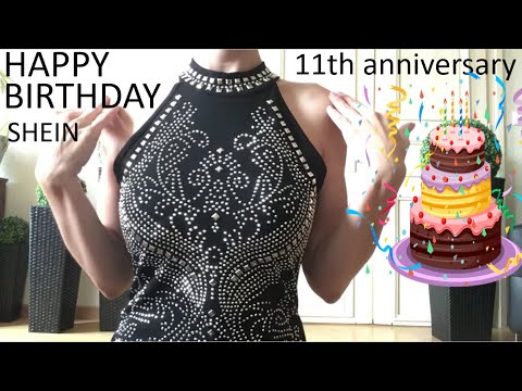 {ASMR} Unboxing try-on vêtements et chaussure * SHEIN 11th anniversary
