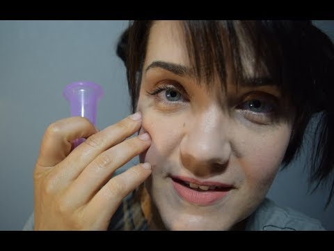 ASMR Face Cupping for Bug Bite Treatment - Face Massage, Hand Sounds, Soft Speaking
