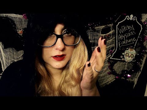 🌕 🔮 🧙‍♀️ Witchy Fortune Teller Role Play ~~ 👻🕯 🦇 🎃 💀 🧡 Halloween ASMR