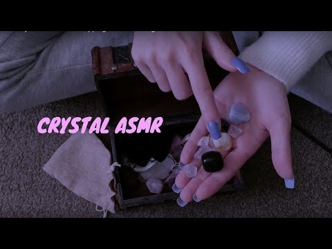 ASMR tapping on my crystals 🔮