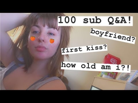 asmr | 100 sub Q&A! get to know me! with tapping, mouth sounds, brushing & some trigger words 🐙🍄