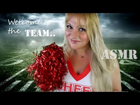 ASMR | Popular Cheerleader welcomes you to the team 🔥 (Roleplay) •Up Close