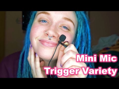 ASMR Mini Mic Test!! [Tapping, Scratching, Mouth Sounds]