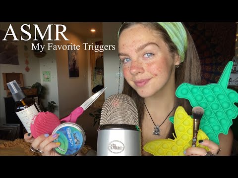 ASMR Top 10 Triggers (Fidget Toys, Tapping, Brushing, etc…)