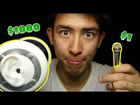 $1 Microphone VS $1,000 Microphone ASMR