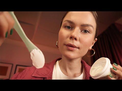 ASMR Most Relaxing Face Spa ~ Personal Attention "Headphones Required"
