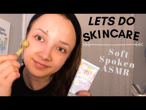 Relaxing Skincare Routine ASMR / Jocie B ASMR Inspired My Video