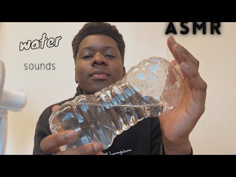 ASMR Water Sounds!! Pouring Splashing Triggers