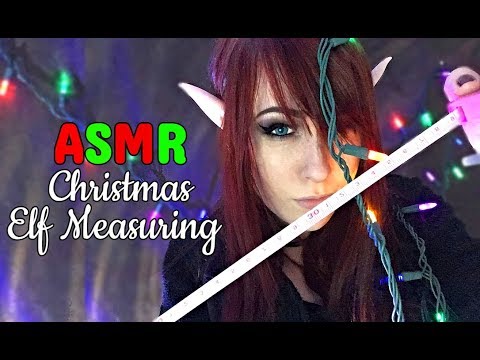 ASMR Christmas Elf Measuring [Suit Measuring] [Plucking]