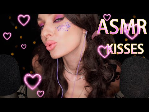 ASMR | Kisses & Pure Mouth Sounds | fast & intense Tongue Fluttering ASMR