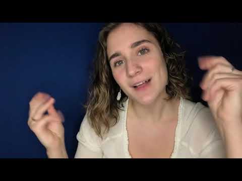 ASMR singing positive affirmations + fast and aggressive triggers