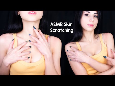 ASMR Skin Scratching & Skin Sounds Using Body Parts to Help You Sleep | SUPER TINGLY ✨✨✨
