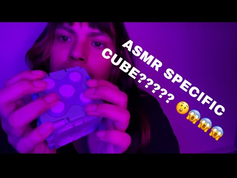 ASMR CUBE??? Let’s see this cube together #asmrcube #asmr #asmrtapping #asmrartist #asmrnewbie