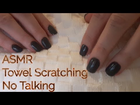 ASMR Towel Scratching(No Talking) Lo-fi