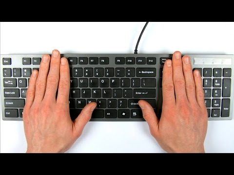 ASMR keyboard typing