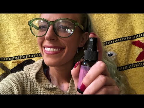 ASMR LICE removal, with water spray and other triggers like writing sounds, crinkles
