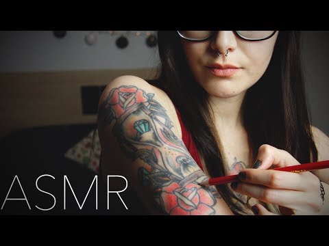 ASMR Trazando Mis Tatuajes | ASMR daydream