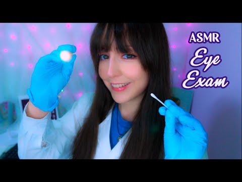 ⭐ASMR [Sub] Detailed Eye Exam and Treatment, Doctor Roleplay (Soft Spoken)