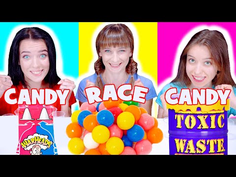 ASMR Most Popular Challenges | Cotton Candy, Sour Candy