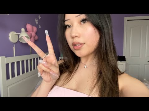 ★ catch up w me + books ive read [asmr rambling, whispering, tapping, scratching]