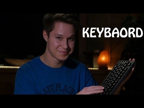 ASMR Keyboard Deconstruction (Tapping & Cleaning)