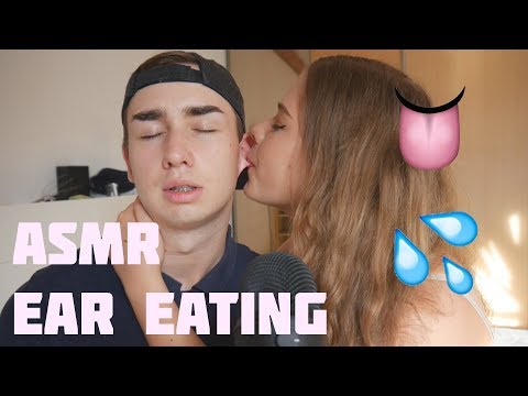 ASMR Ear Eating #3 | ASMR Couple Kissing, Mouth Sounds 💋💦👅