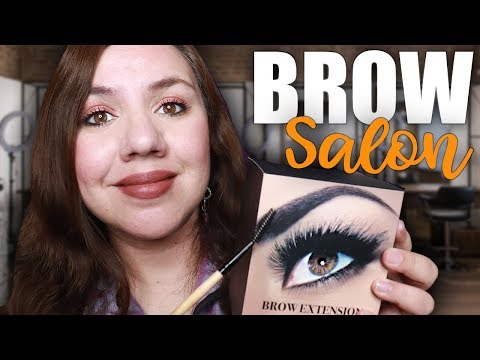 ASMR: Brow Salon Complete Eyebrow Treatment (Tweezing, Trimming & Shaping Your Eyebrows)