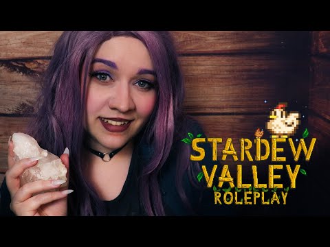 Abigail has a crush on you [Stardew Valley ASMR] (personal attention, face brushing, tapping)