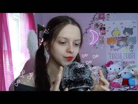ASMR whispered self-love affirmations for you & me ♡ (with fluffy mic brushing)