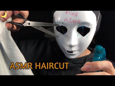 ASMR GIVING YOU THE FASTEST HAIRCUT