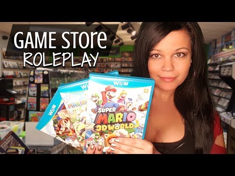 ASMR Game Store Roleplay ⭐Whispering and Tapping⭐
